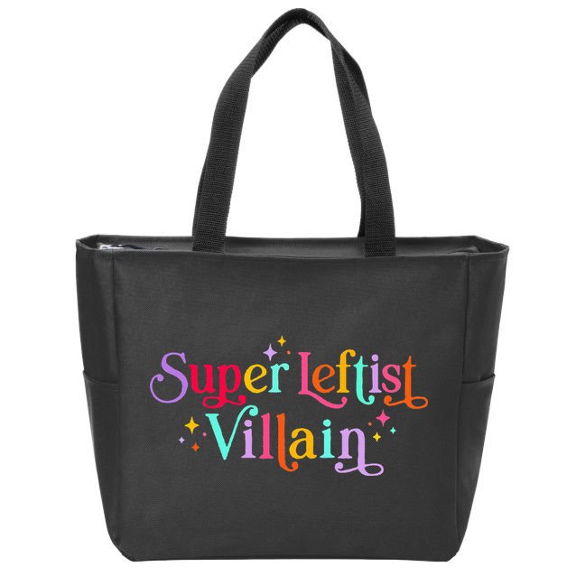 Super Leftist Villain Zip Tote Bag