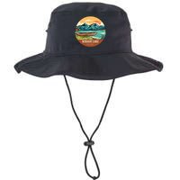 Sebago Lake Vintage Vacation Maine Legacy Cool Fit Booney Bucket Hat