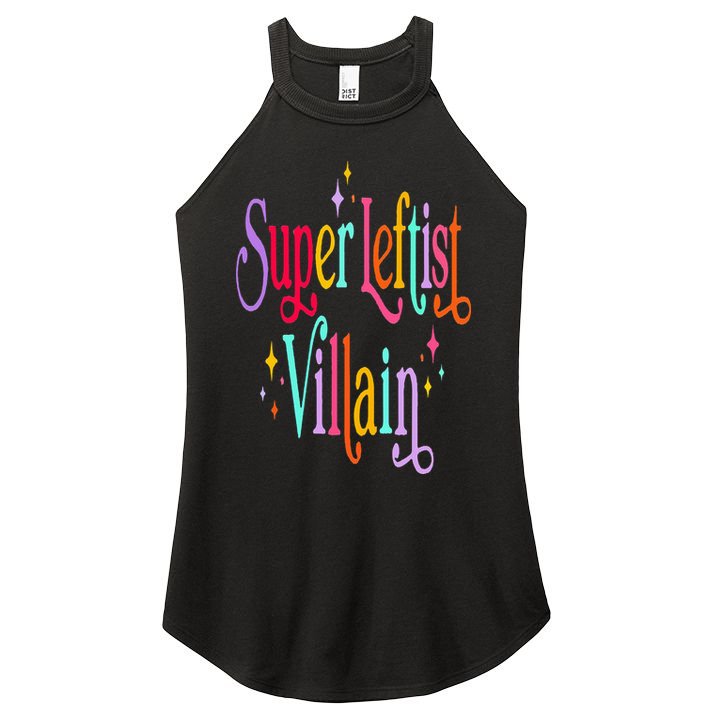 Super Leftist Villain Women's Perfect Tri Rocker Tank