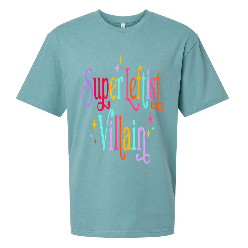 Super Leftist Villain Sueded Cloud Jersey T-Shirt