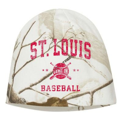 St Louis Vintage Baseball Throwback Kati - Camo Knit Beanie