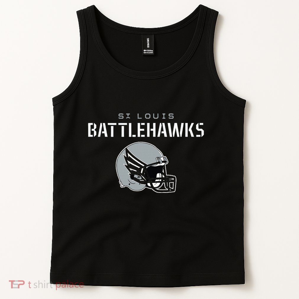 St. Louis Vintage Helmet St. Louis Football Tank Top