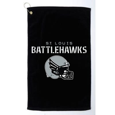 St. Louis Vintage Helmet St. Louis Football Golf Towel