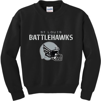 St. Louis Vintage Helmet St. Louis Football Kids Sweatshirt