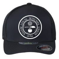 Salem Local Witches Union Flexfit Unipanel Trucker Cap