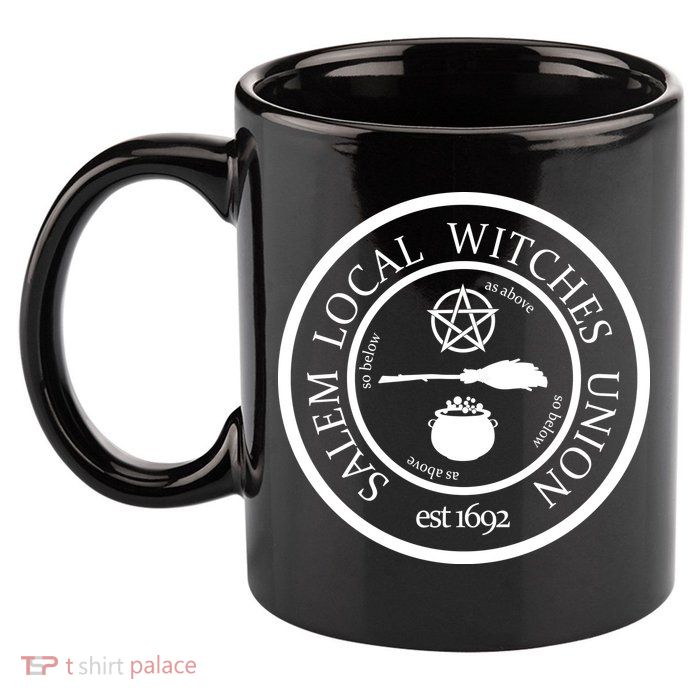 Salem Local Witches Union 11oz C Handle Ceramic Mug