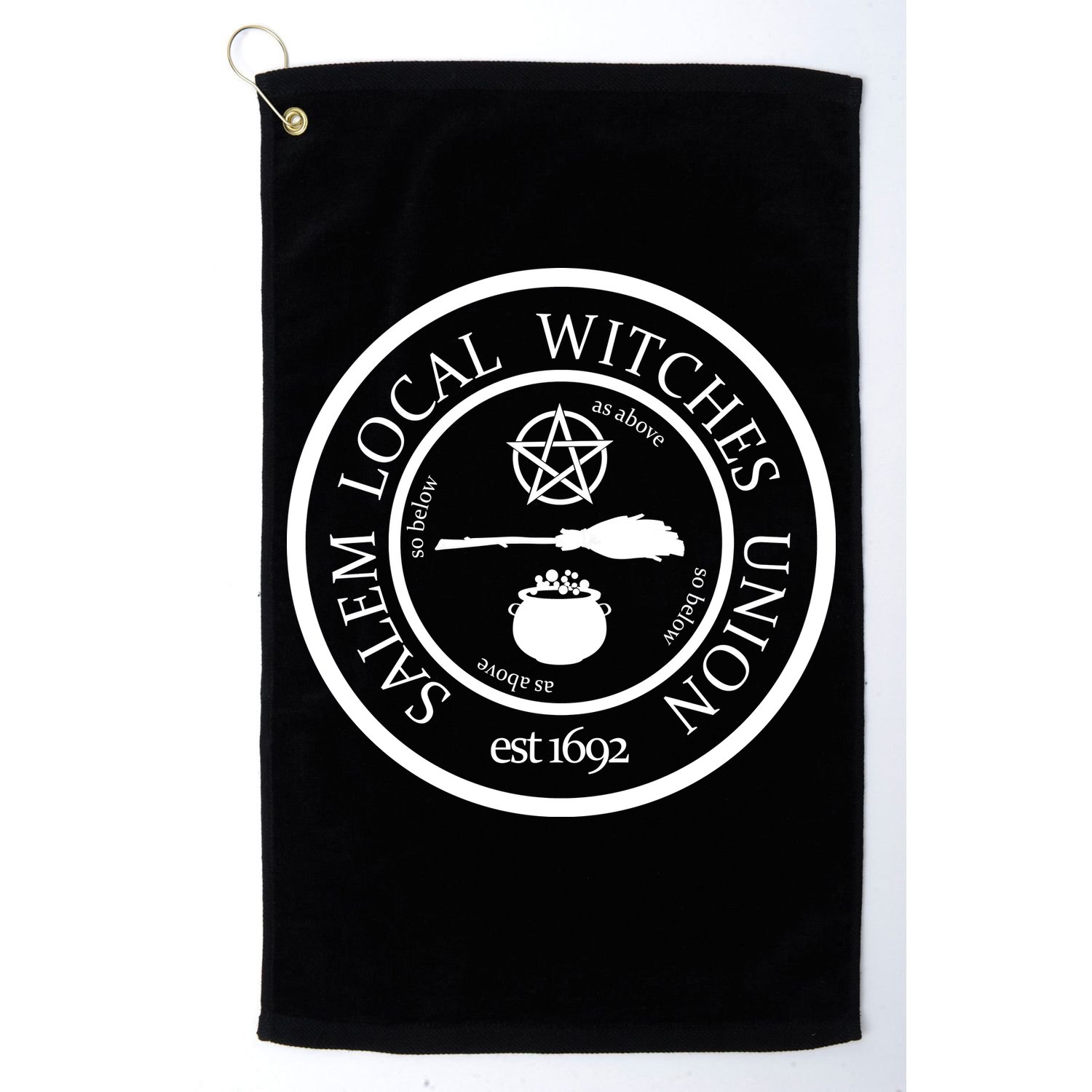 Salem Local Witches Union Golf Towel