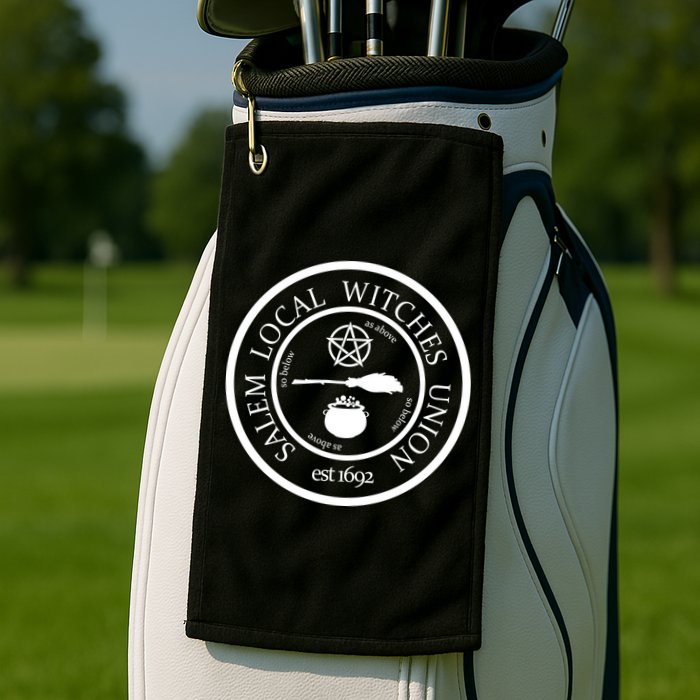 Salem Local Witches Union Golf Towel
