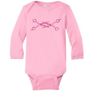 Subtle Lesbian Wlw Pride Month Lgbt Baby Long Sleeve Bodysuit