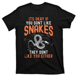 Snake Lovers Women Men Men Boy Girl Herpetology T-Shirt