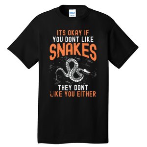 Snake Lovers Women Men Men Boy Girl Herpetology Tall T-Shirt