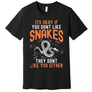 Snake Lovers Women Men Men Boy Girl Herpetology Premium T-Shirt