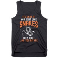 Snake Lovers Women Men Men Boy Girl Herpetology Tank Top