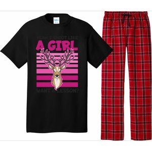 Shoot Like Want A Lesson Design Deer Hunting Meaningful Gift Pajama Set