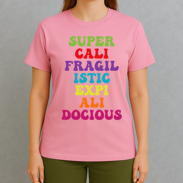 Supercalifragilisticexpialidocious Longest Word T-Shirt