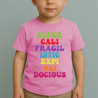 Supercalifragilisticexpialidocious Longest Word Toddler T-Shirt