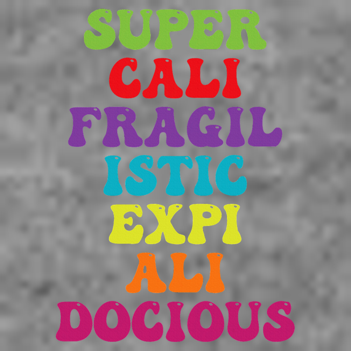Supercalifragilisticexpialidocious Longest Word Hooded Wearable Blanket