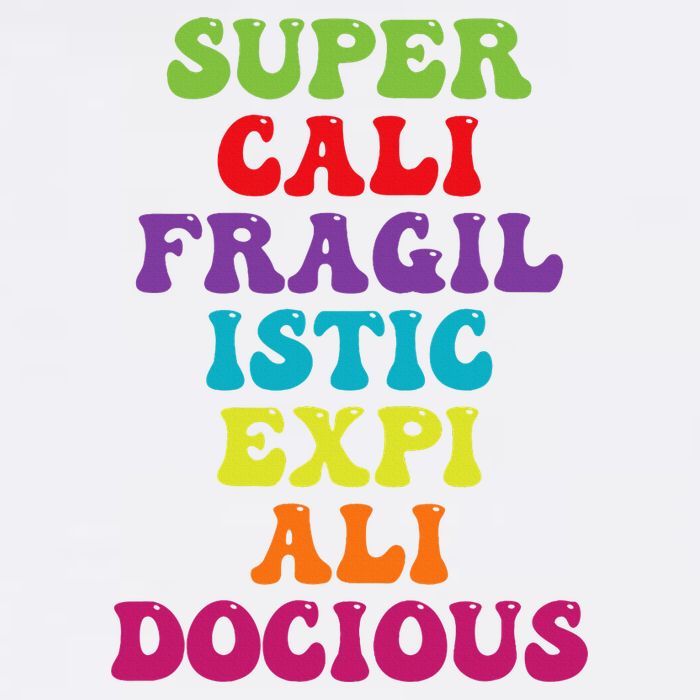 Supercalifragilisticexpialidocious Longest Word Microfiber Hand Towel