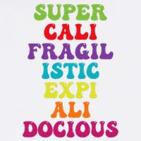 Supercalifragilisticexpialidocious Longest Word Cropped Pullover Crew
