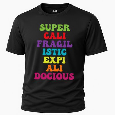 Supercalifragilisticexpialidocious Longest Word Groovy Performance Shirt