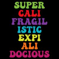 Supercalifragilisticexpialidocious Longest Word Groovy Sustainable Bucket Hat