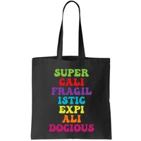 Supercalifragilisticexpialidocious Longest Word Groovy Bag
