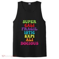 Supercalifragilisticexpialidocious Longest Word Groovy PosiCharge Competitor Tank