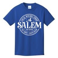 Salem Local Witches Union Sky Above Earth Below Halloween Gift Kids T-Shirt