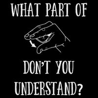 Sign Language What Part Of No Mousepad