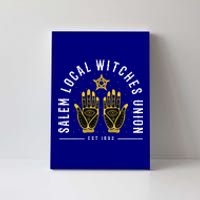 Salem Local Witch Union 1692 Cute Retro S Halloween Great Gift Canvas