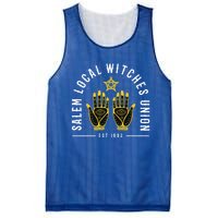 Salem Local Witch Union 1692 Cute Retro S Halloween Great Gift Mesh Reversible Basketball Jersey Tank