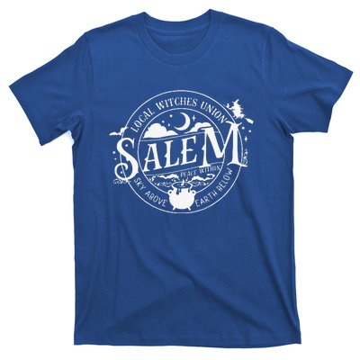 Salem Local Witches Union Sky Above Earth Below Halloween T-Shirt