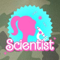 Scientist Lab Week Girl Tech Legacy Tie Dye Trucker Hat