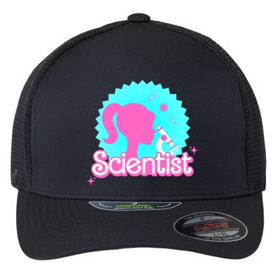 Scientist Lab Week Girl Tech Flexfit Unipanel Trucker Cap