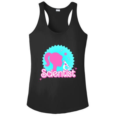 Scientist Lab Week Girl Tech Ladies PosiCharge Competitor Racerback Tank