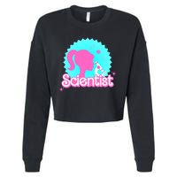 Scientist Lab Week Girl Tech Cropped Pullover Crew