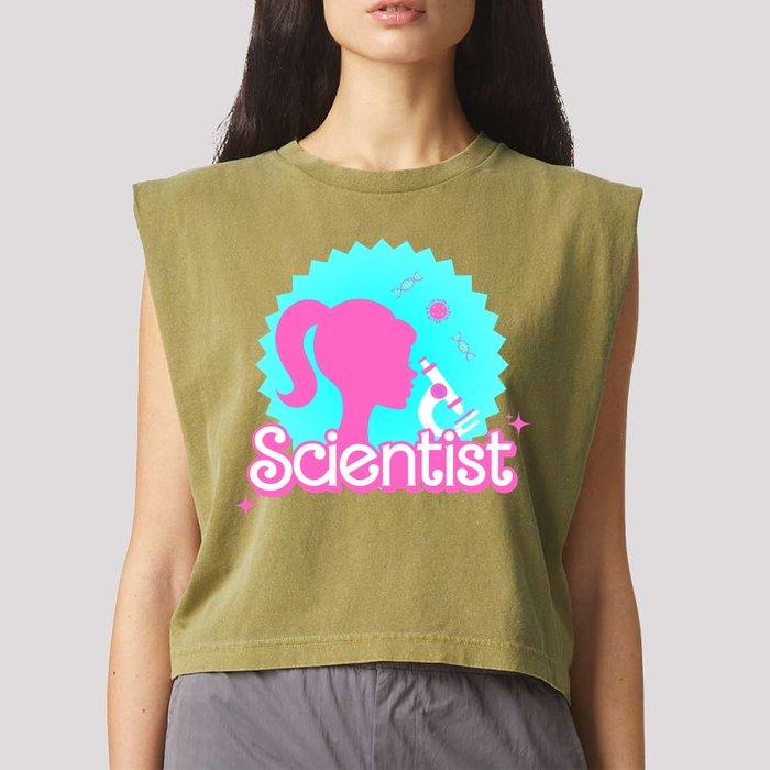 Scientist Lab Week Girl Tech Garment-Dyed Women's Muscle Tee