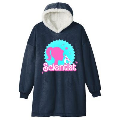 Scientist Lab Week Girl Tech Hooded Wearable Blanket