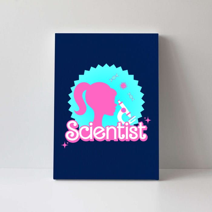 Scientist Lab Week Girl Tech Canvas