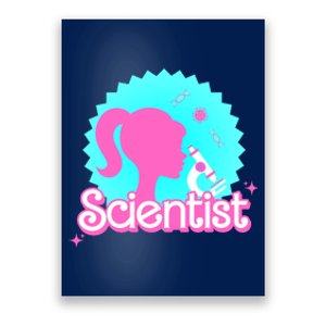 Scientist Lab Week Girl Tech Poster