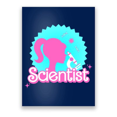 Scientist Lab Week Girl Tech Poster