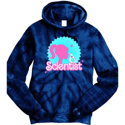 Scientist Lab Week Girl Tech Tie Dye Hoodie
