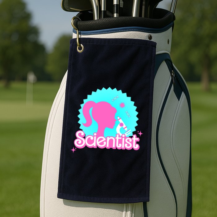 Scientist Lab Week Girl Tech Golf Towel