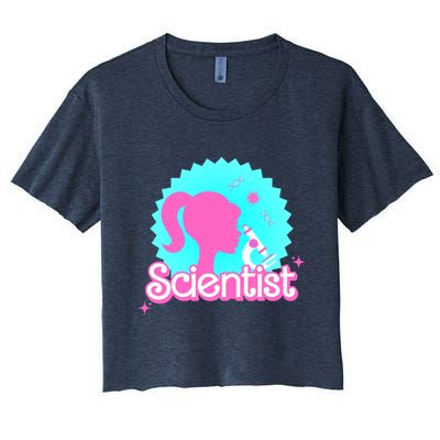 Scientist Lab Week Girl Tech Crop Top