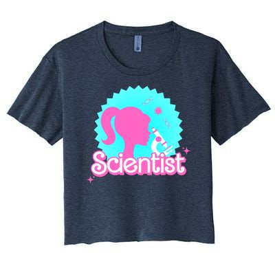 Scientist Lab Week Girl Tech Women's Crop Top Tee