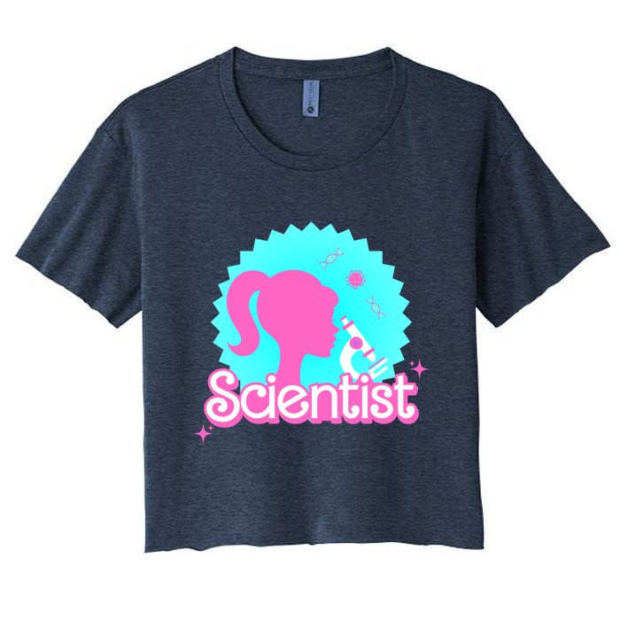 Scientist Lab Week Girl Tech Crop Top
