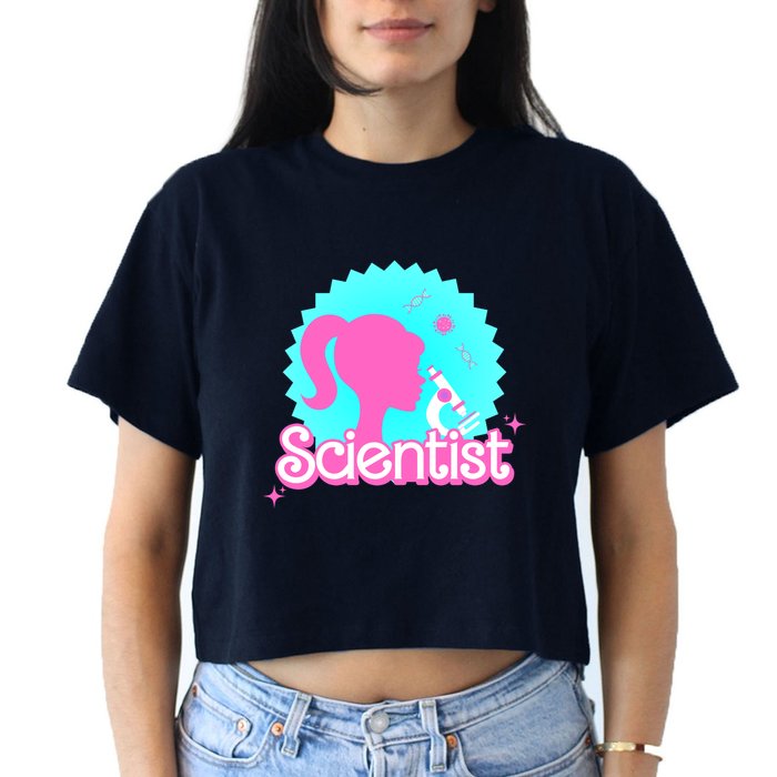 Scientist Lab Week Girl Tech Crop Top