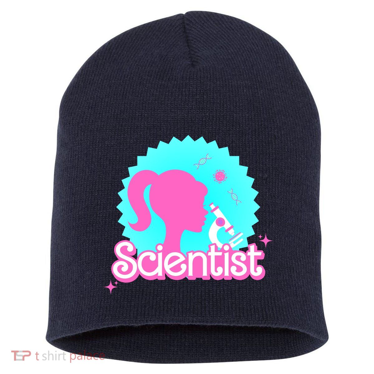 Scientist Lab Week Girl Tech Short Acrylic Beanie