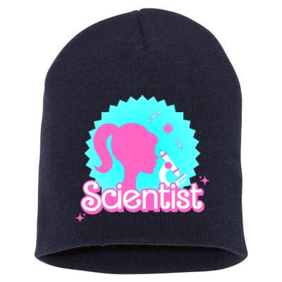 Scientist Lab Week Girl Tech Short Acrylic Beanie