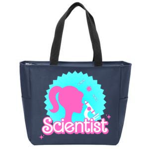 Scientist Lab Week Girl Tech Zip Tote Bag